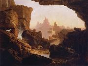 Thomas Cole The Subsiding of the  Waters of the Deluge painting